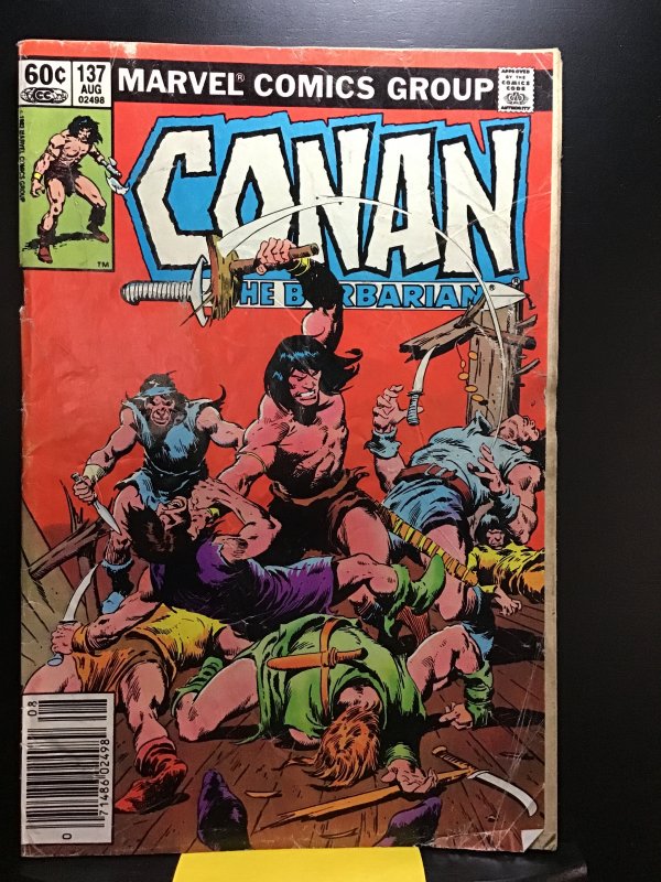 Conan the Barbarian #137 (1982)