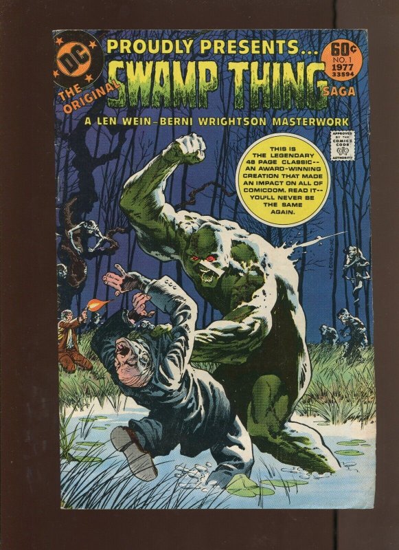 DC Special Series #2 /Swamp Thing Saga/Wraparound Cover (6.0) 1977