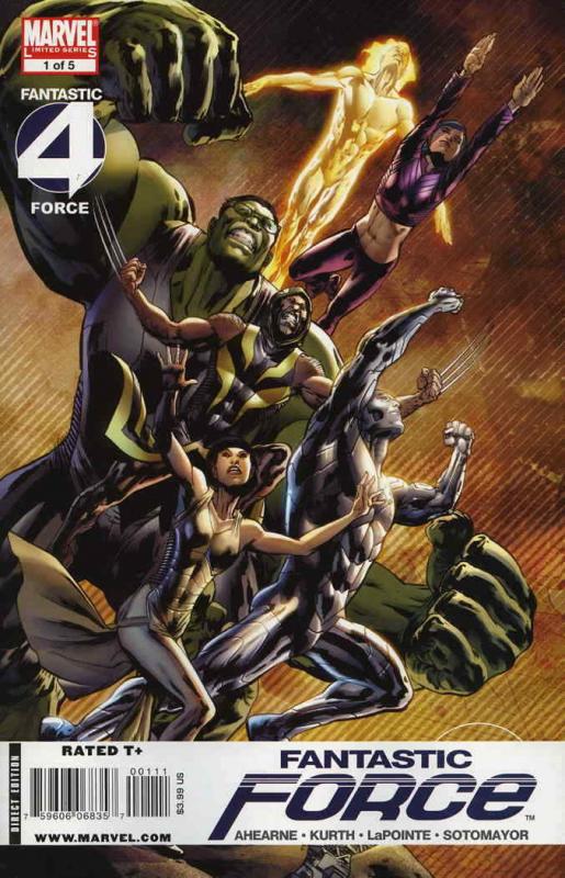 Fantastic Force (2nd Series) #1 VF/NM; Marvel | save on shipping - details insid