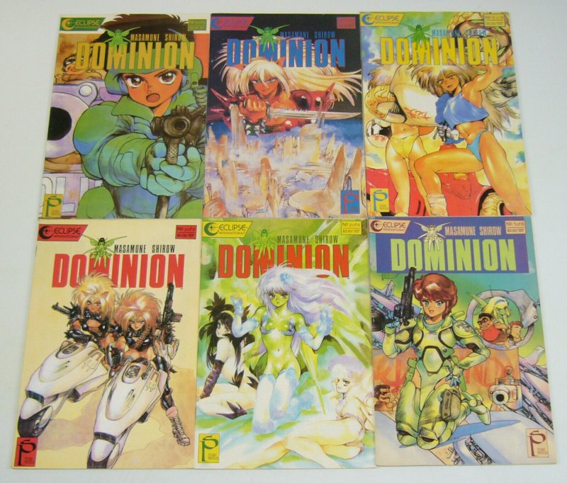 Dominion #1-6 VF/NM complete series - studio proteus - masamune shirow