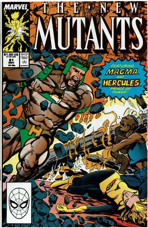 New Mutants #81 - #85, #88 - #90, All 9.0 or Better