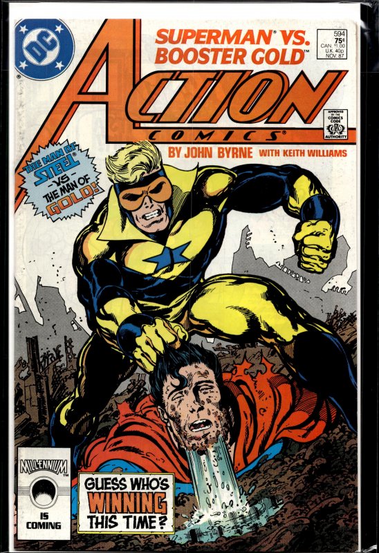 Action Comics #594 (1987) Booster Gold