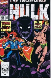 Incredible Hulk #371 ORIGINAL Vintage 1990 Marvel Comics Dr Strange Namor