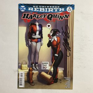 Harley Quinn 18 2017 Signed by Frank Cho Variant DC Comics NM near mint