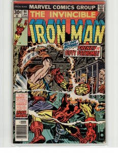 Iron Man #94 British Variant (1977) Iron Man