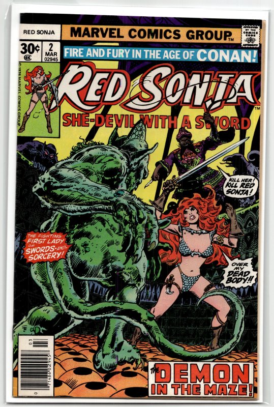 Red Sonja #2 (1977) Red Sonja