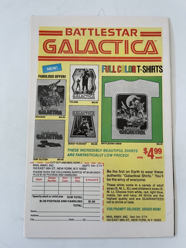 Battlestar Galactica #3  - NM+  (1979)