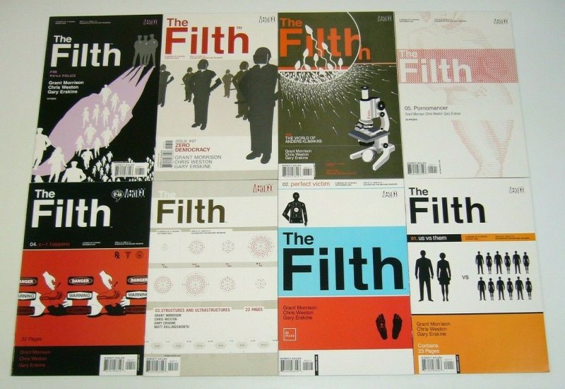 the Filth #1-13 VF/NM complete series - grant morrison - vertigo comics set lot