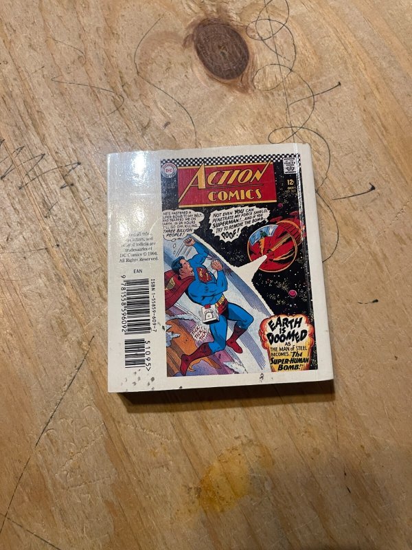 Superman In Action Comics Vol. # 2 Abbeville Press Mini Book 25 Years Cover TB60