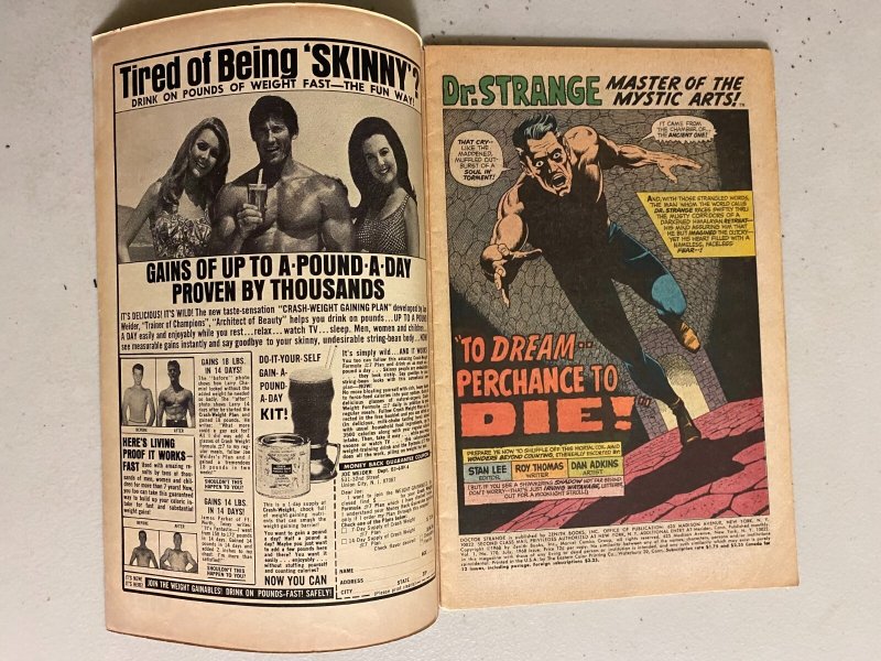 Doctor Strange #170 Dr. Strange vs. Nightmare 5.5 (1968)