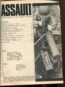 Assault #2 9/1970-Challenger-Waterloo film preview-Navy soldier on Bataan-FN