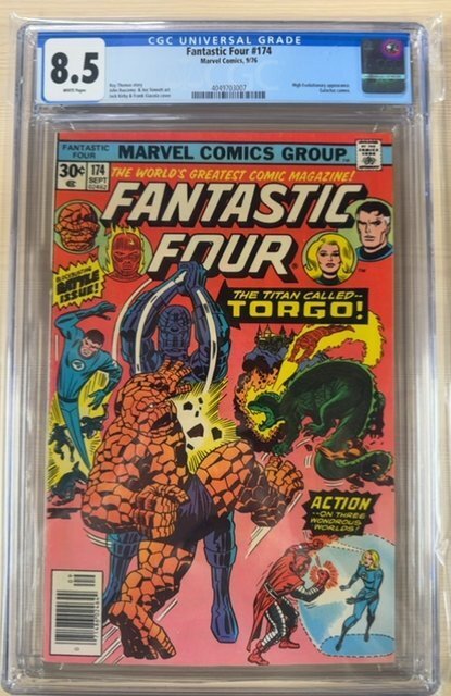 Fantastic Four #174 (1976).  CGC 8.5