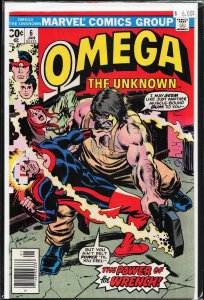 Omega the Unknown #6 (1977) Omega the Unknown