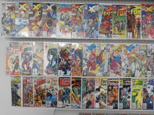 Huge Lot 130+ Comics W/ X-Force, War Machine, Deathlok+ Avg Fine/VF Condition!