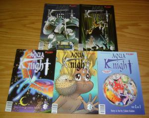 Aqua Knight part 2 #1-5 VF- complete series - viz manga - yukito kishiro 2 3 4