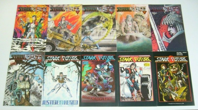 Stark Future #1-17 VF/NM complete series - early work by steven hughes - set lot