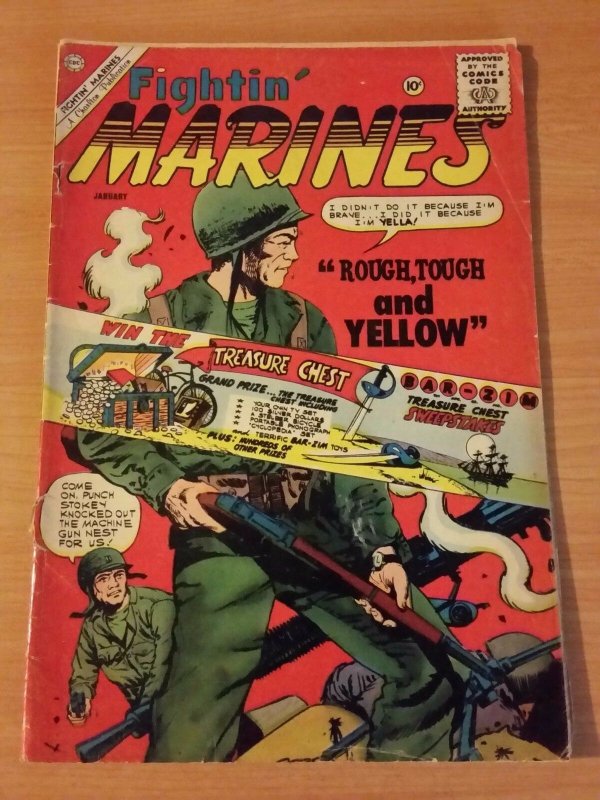 Fightin' Marines #39 ~ GOOD - VERY GOOD VG ~ 1960 Charlton Comics