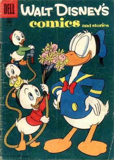 Walt Disney's Comics and Stories #188, VG (Stock photo)