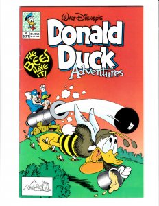 Walt Disney Donald Duck Adventures #4 (1990) VF 8.0 The Bees Have It  