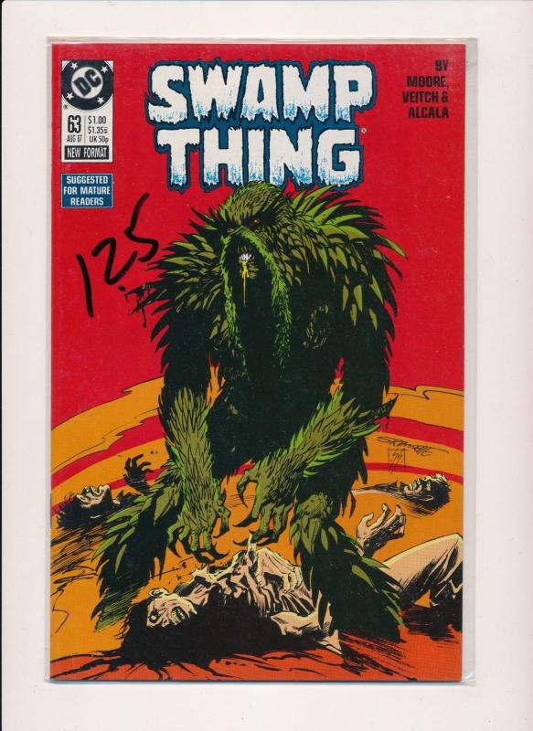 DC LOT OF 4 SWAMP THING 1987 #61/62/63/65 FINE/VERY FINE   (PF39) 