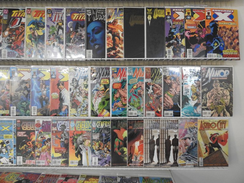 Huge Lot 130+ Comics W/ Venom, Ghost Rider, Namor+ Avg VF Condition!