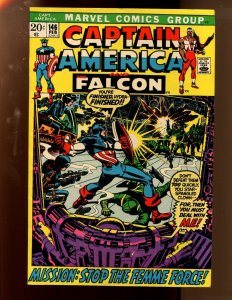 CAPTAIN AMERICA #146 - ROMITA ART (7.0) 1972