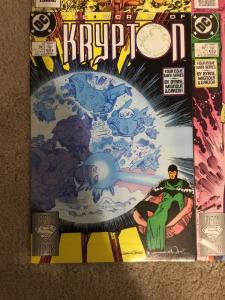 DC The World Of Krypton 1-4 Complete Set * 1987 *