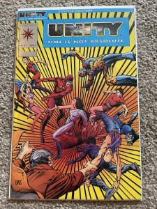 Unity #1 (1992) Silver Logo