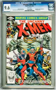 The Uncanny X-Men #156 Direct Edition (1982) CGC 9.6! White Pages!