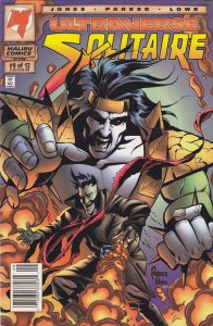 Solitaire #9 (Newsstand) FN ; Malibu | Ultraverse