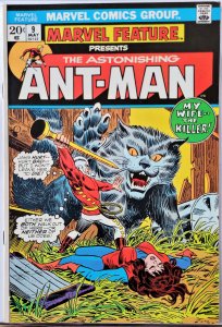 Marvel Feature #9 (1973) ANT-MAN WASP VF/NM 9.0 OW/WP