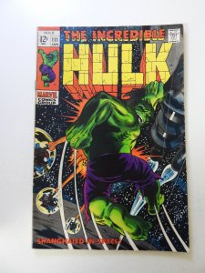 Incredible Hulk #111 VG condition