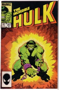 Incredible Hulk   vol. 1   #307 FN Mantlo/Sal Buscema, Mignola cover