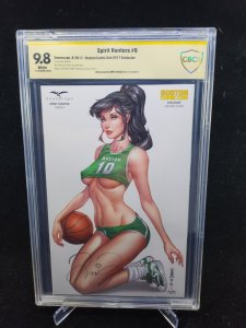 Spirit Hunters #9 - Signed Mike Debalfo / Boston CC Exc - CBCS 9.8 - 2017