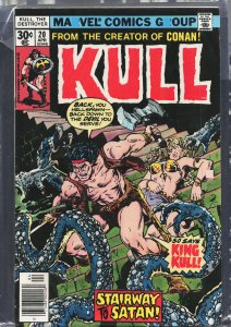 Kull the Destroyer #20 (1977) Kull