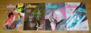 the Prisoner #1-4 VF/NM complete series TV SHOW SEQUEL dean motter 1988 DC COMIC