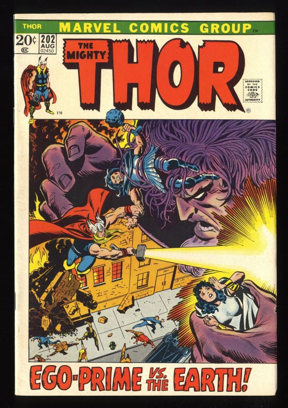 Thor #202 VF/NM 9.0 Marvel Comics