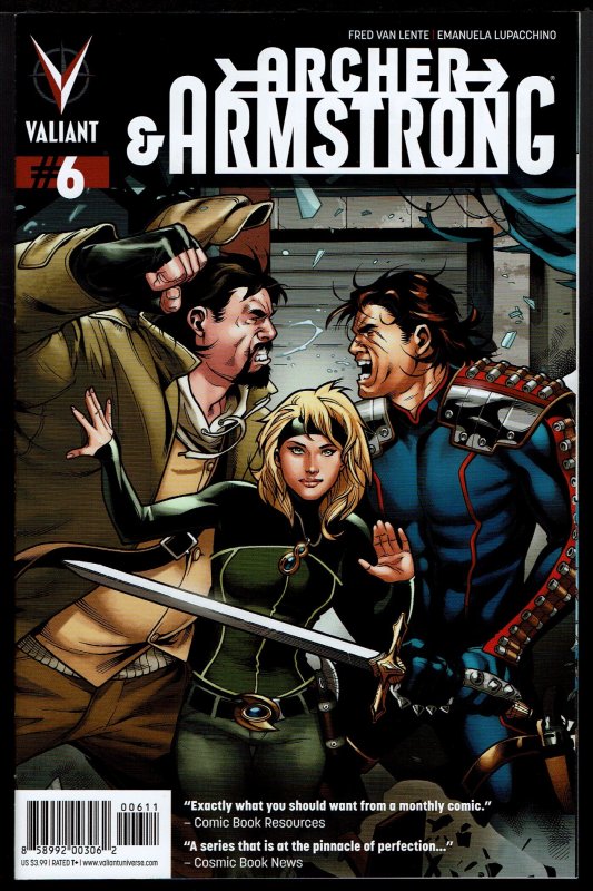 Archer and Armstrong #6  (Jan 2013, Valiant)  9.2 NM-