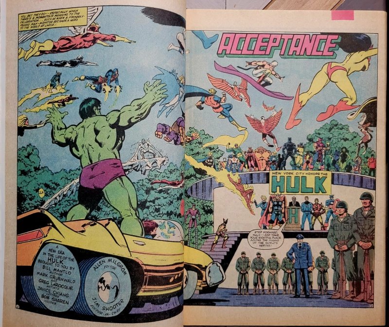HULK #279 FN 6.0 (Marvel 1983) A Parade for The Hulk w many Cameo Appearances