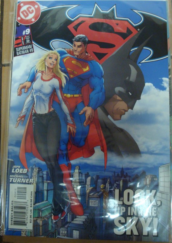 Superman / Batman #9 Michael Turner Art Jeph Loeb Story Supergirl Part 2