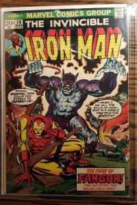 Iron Man #56 Marvel 1973 FN- 5.5 1st Rasputin