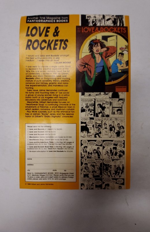 Amazing Heroes #149 (1988) NM Fantagraphics Comic Book J686