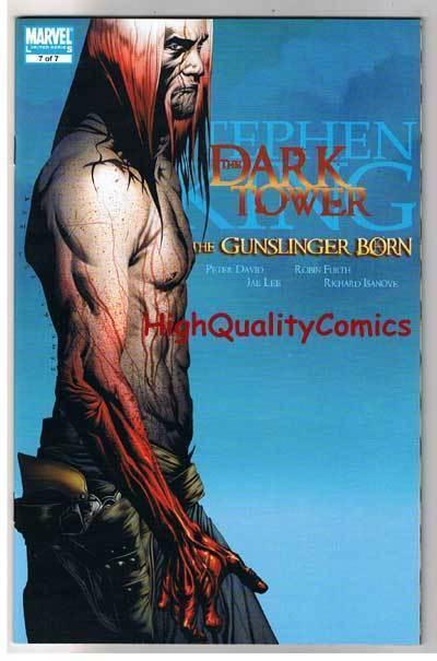 STEPHEN KING : DARK TOWER GUNSLINGER BORN #7, 2007, NM+, more SK in store