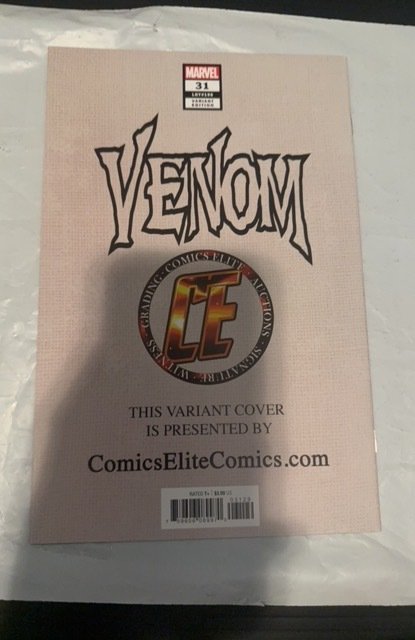 Venom #31 (2021)Kyle Hotz virgin trade