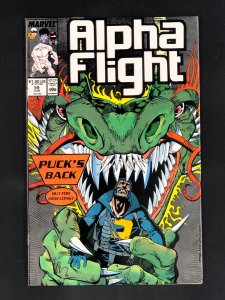 Alpha Flight #59 (1988) 1st Appearance of Jade Dragon