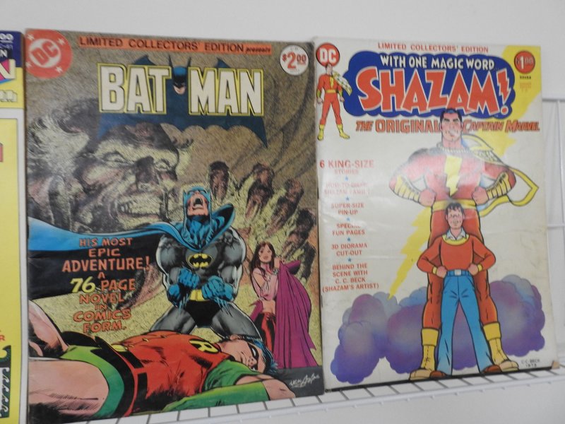 Huge Lot Treasury Edition Comics (30) W/Spidey, Thor, Hulk, Batman+ Avg VG+ Cond