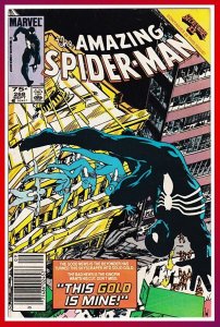 Spider-Man #268 (1985) VG/Black Suit RARE. 75 Cent Newsstand Price Variant/Peter