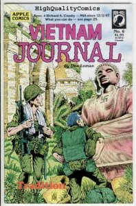 VIETNAM JOURNAL #6, VF/NM, Don Lomax, Saigon, War, 1988, more War in store