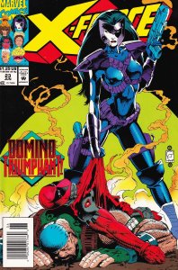 X-Force #23 Newsstand Cover Marvel Comics