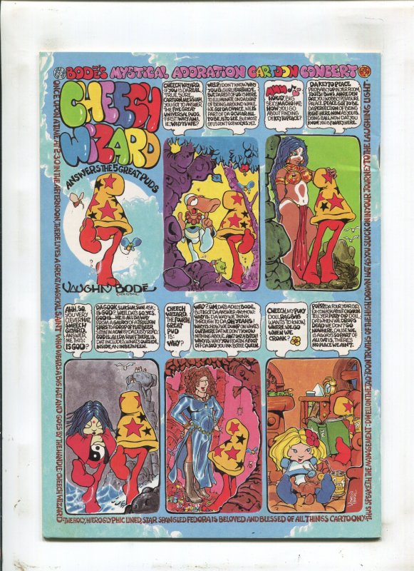 Complete Cheech Wizard #3 - 1st Print / Vaughn Bodes (8.0) 1987